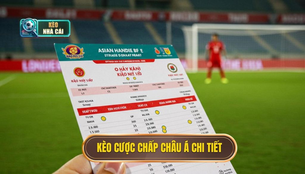 kèo cược chấp châu Á chi tiết