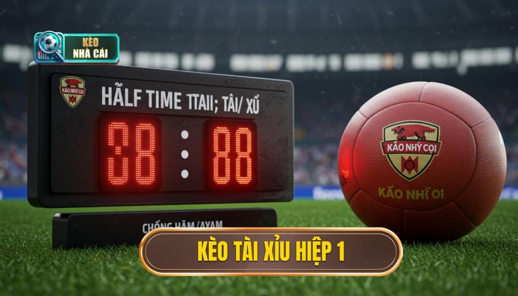kèo tài xỉu hiệp 1